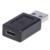 Adaptador Manhattan USB-A a USB-C Súper Velocidad Color Negro - Vista 7