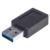 Adaptador Manhattan USB-A a USB-C Súper Velocidad Color Negro - Vista 2