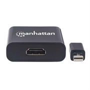 Adaptador Manhattan Activo Mini DisplayPort-M a HDMI-H 4K a 60Hz Color Negro - Vista 7