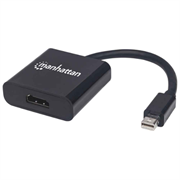 Adaptador Manhattan Activo Mini DisplayPort-M a HDMI-H 4K a 60Hz Color Negro - Vista 10