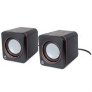 Sistema Altavoces Manhattan Serie 2600 USB Color Negro - Vista 2
