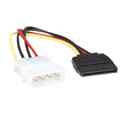 Cable corriente manhattan hdd sata 15 pines/molex 4 pines