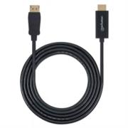 Cable Manhattan DisplayPort/HDMI M-M 1080p1m Color Negro - Vista 5
