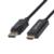 Cable Manhattan DisplayPort/HDMI M-M 1080p1.8m Color Negro - Vista 7