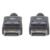 Cable Manhattan DisplayPort M-M Blindado 1m Color Negro - Vista 8