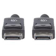 Cable Manhattan DisplayPort M-M Blindado 1m Color Negro - Vista 9