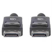 Cable Manhattan DisplayPort M-M Blindado 2m Color Negro - Vista 9