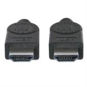 Cable Manhattan HDMI M-M Alta Velocidad Blindado 1m Color Negro - Vista 9