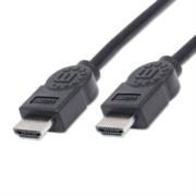 Cable manhattan hdmi 1.3 m-malta velocidad blindado 1.8m color negro