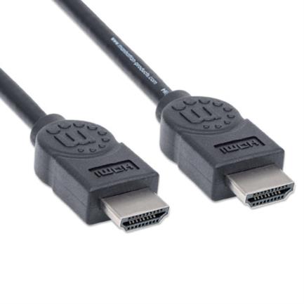 Cable manhattan hdmi 1.3 m-malta velocidad blindado 1.8m color negro