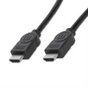Cable Manhattan HDMI 1.3 M-MAlta Velocidad Blindado 5m Color Negro - Vista 5
