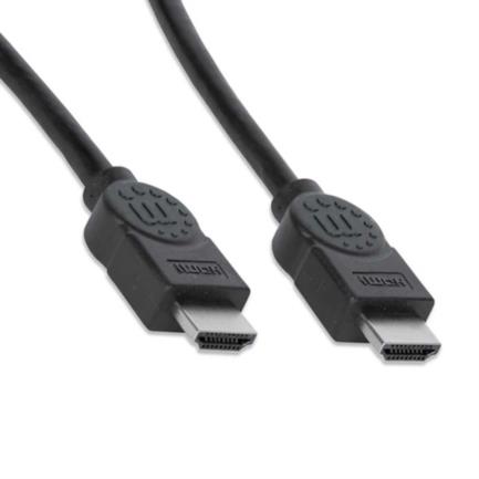 Cable manhattan hdmi 1.3 m-malta velocidad blindado 5m color negro
