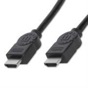 Cable manhattan hdmi 1.3 m-m alta velocidad blindado 22.5m color negro
