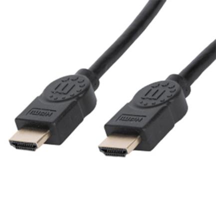 Cable manhattan hdmi 2.1 8k m-m ultra alta velocidad 2m color negro