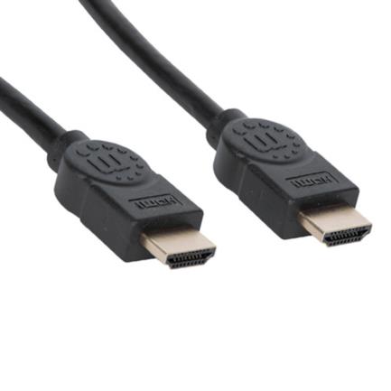 Cable manhattan hdmi 2.1 8k m-m ultra alta velocidad 3m color negro