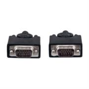 Cable manhattan svga monitor 5mm hd15m-m 1.8m color negro