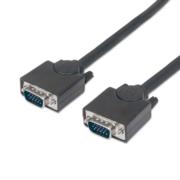 Cable Manhattan SVGA Monitor 8MM HD15M-M 1.8m Color Negro - Vista 9