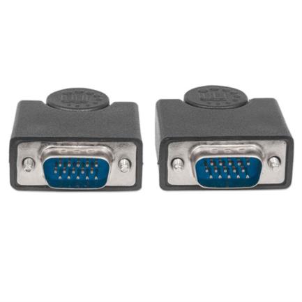 Cable manhattan svga monitor 8mm hd15m-m 1.8m color negro