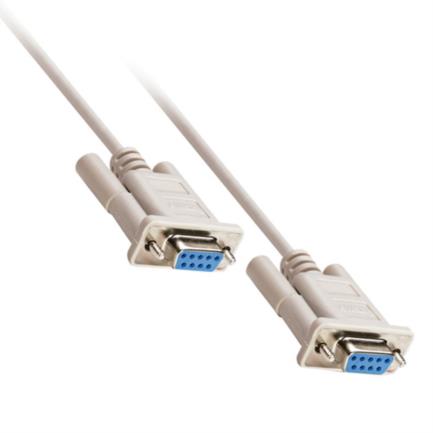 Cable manhattan modem db9h-h 7c 1.8m color blanco