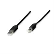 Cable Manhattan USB A-B Económico 1.8m Color Negro - Vista 2