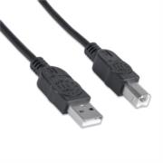 Cable Manhattan USB B Alta Velocidad 2.0 A-B1.8m Color Negro - Vista 4