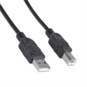 Cable Manhattan USB B Alta Velocidad 2.0 A-B3m Color Negro - Vista 4