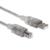 Cable Manhattan USB B Alta Velocidad 2.0 A-B 3m Color Plata - Vista 7