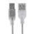 Cable Manhattan USB 2.0 Alta Velocidad 1.8m Color Plata - Vista 7
