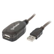 Cable Manhattan USB 2.0 Alta Velocidad Extensión Activa 20m Color Negro - Vista 5