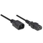 Cable Manhattan Alimentación Monitor a CPU 1.8m Color Negro - Vista 4