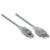 Cable Manhattan USB A-B 2.0 Alta Velocidad 4.5m Color Plata - Vista 2