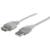 Cable Manhattan Extensión USB A-B 2.0 Alta Velocidad 4.5m Color Plata - Vista 7