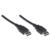 Cable Manhattan USB-A 2.0 Alta Velocidad 1.8m Color Negro - MAS RECIO