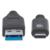 Cable Manhattan USB A-C 3.2 Súper Velocidad 1m Color Negro 8