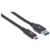 Cable Manhattan USB A-C 3.1 Súper Velocidad 3m Color Negro - Vista 2