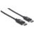 Cable Manhattan USB-C 2.0 Alta Velocidad 50cm Color Negro - MAS RECIO