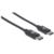 Cable Manhattan USB-C 2.0 Alta Velocidad 1m Color Negro - Vista 2