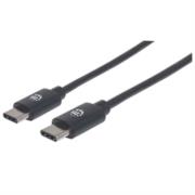 Cable Manhattan USB-C 2.0 Alta Velocidad 3m Color Negro - Vista 6