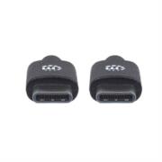 Cable Manhattan USB-C 2.0 Alta Velocidad 3m Color Negro - Vista 9