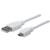 Cable Manhattan USB-A Micro USB-B 2.0 Alta Velocidad 1m Color Blanco - Vista 7