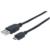 Cable Manhattan USB-A Micro USB-B 2.0 Alta Velocidad 3m Color Negro - Vista 7