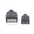Cable Manhattan USB-A Micro USB-B 2.0 Alta Velocidad 3m Color Negro - Vista 8