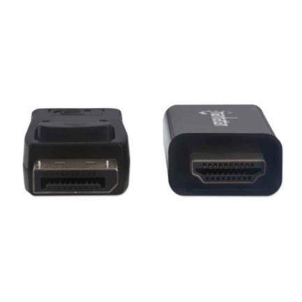 Cable Manhattan DisplayPort/HDMI-M 4K 1m Color Negro - Vista 4