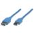 Cable Manhattan Extensión USB-A 3.0 Súper Velocidad 2m Color Azul - Vista 6