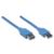 Cable Manhattan Extensión USB-A 3.0 Súper Velocidad 2m Color Azul - Vista 2
