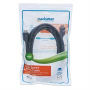 Cable Manhattan HDMI 1.4 M-M Alta Velocidad Canal Ethernet 5m Color Negro - Vista 9