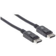Cable Manhattan DisplayPort M-M 3m Color Negro - Vista 5