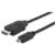 Cable Manhattan HDMI 1.4 M-Micro M Alta Velocidad Canal Ethernet 2m Color Negro - Vista 7