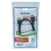 Cable Manhattan HDMI M-M Alta Velocidad con Ethernet 1m Color Negro - Vista 9