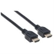 Cable Manhattan HDMI M-M Alta Velocidad con Ethernet 1m Color Negro - Vista 5